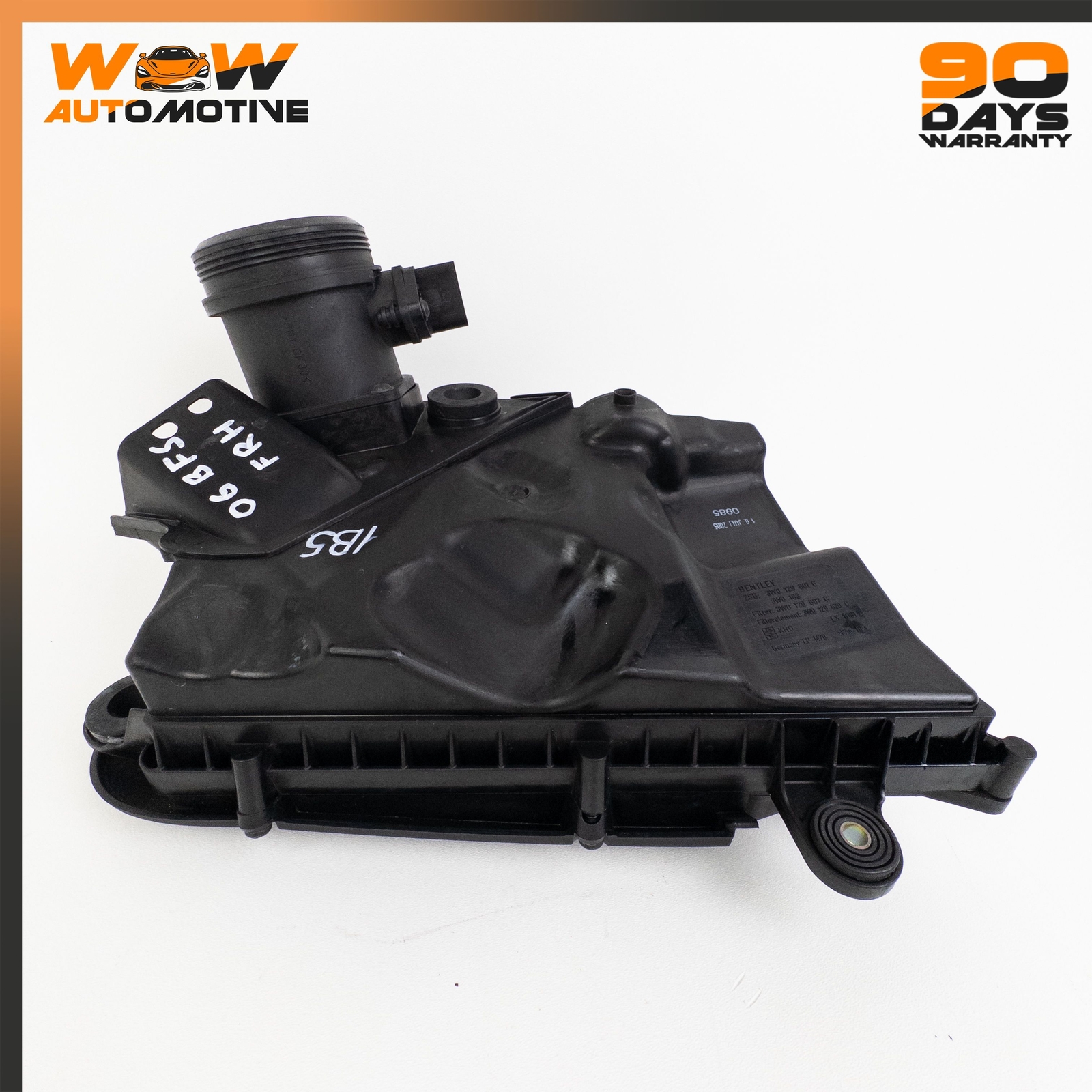 04-13 BENTLEY CONTINENTAL FLYING SPUR AIR INTAKE CLEANER FILTER HOUSING BOX OEM