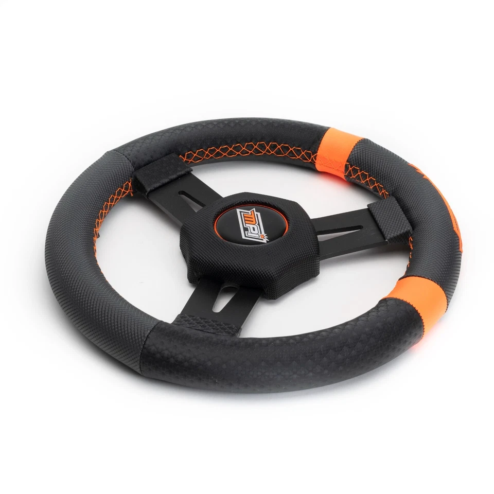 MPI MPI-KQR-11 Kart/ Quarter Midget Steering Wheel 10.75 Diameter High Tack Synt - Image 4 of 4