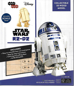 Artoo Detoo Droid Laser Cut Wooden 3D Model/Puzzle Kit