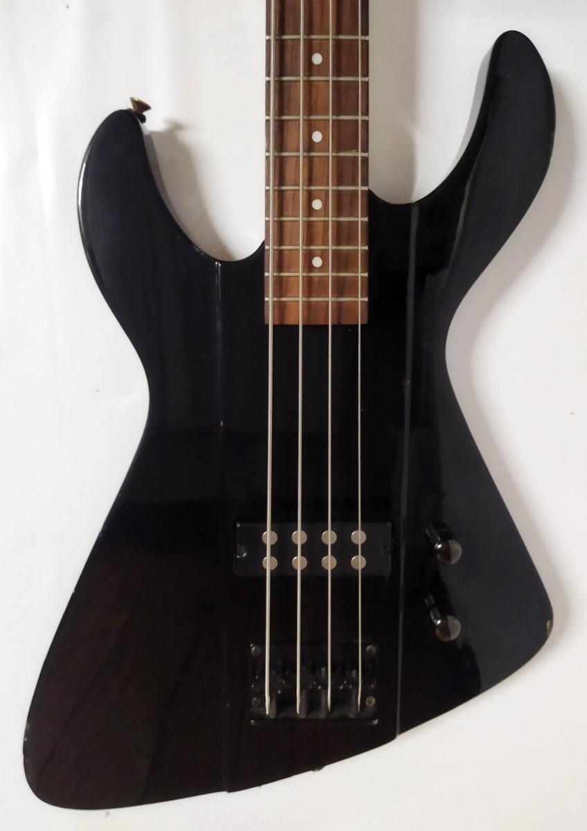 DEAN DEMONATOR Metalman w Hard case BLACK Electric Bass SOSC 0065