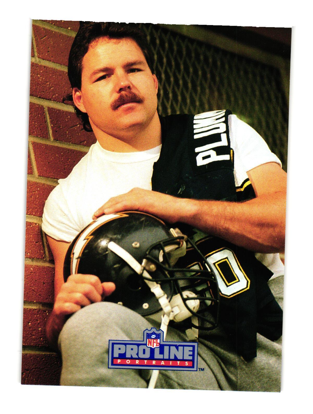 1991 Pro Line Portraits #232 Gary Plummer San Diego Chargers