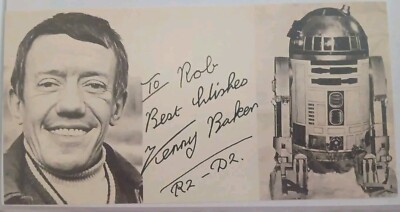 Star Wars' Kenny Baker (R2D2) Signed Photo | eBay