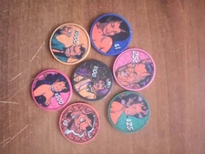 Coop Devil Poker Chip POKET CHIPS, FULL 6 TOKENS, SUPER RARE, LAS VEGAS, RARE!!!