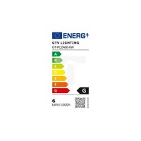 Led Leuchtmittel E27 A60 6W 520Lm 3000K AC220-240V GT-PC2A60-6W