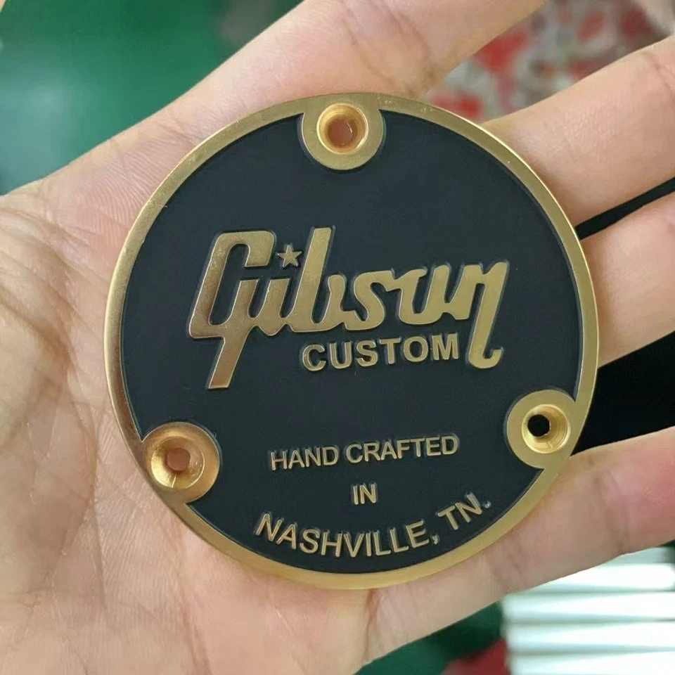 Cubierta de placa trasera de interruptor de palanca de guitarra de metal para guitarra Gibson LP Les Paul NUEVO - Imagen 4 de 4