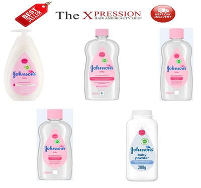 Johnson's Babyöl, Babylotion, Babypuder & Geschenksets Next Day UK