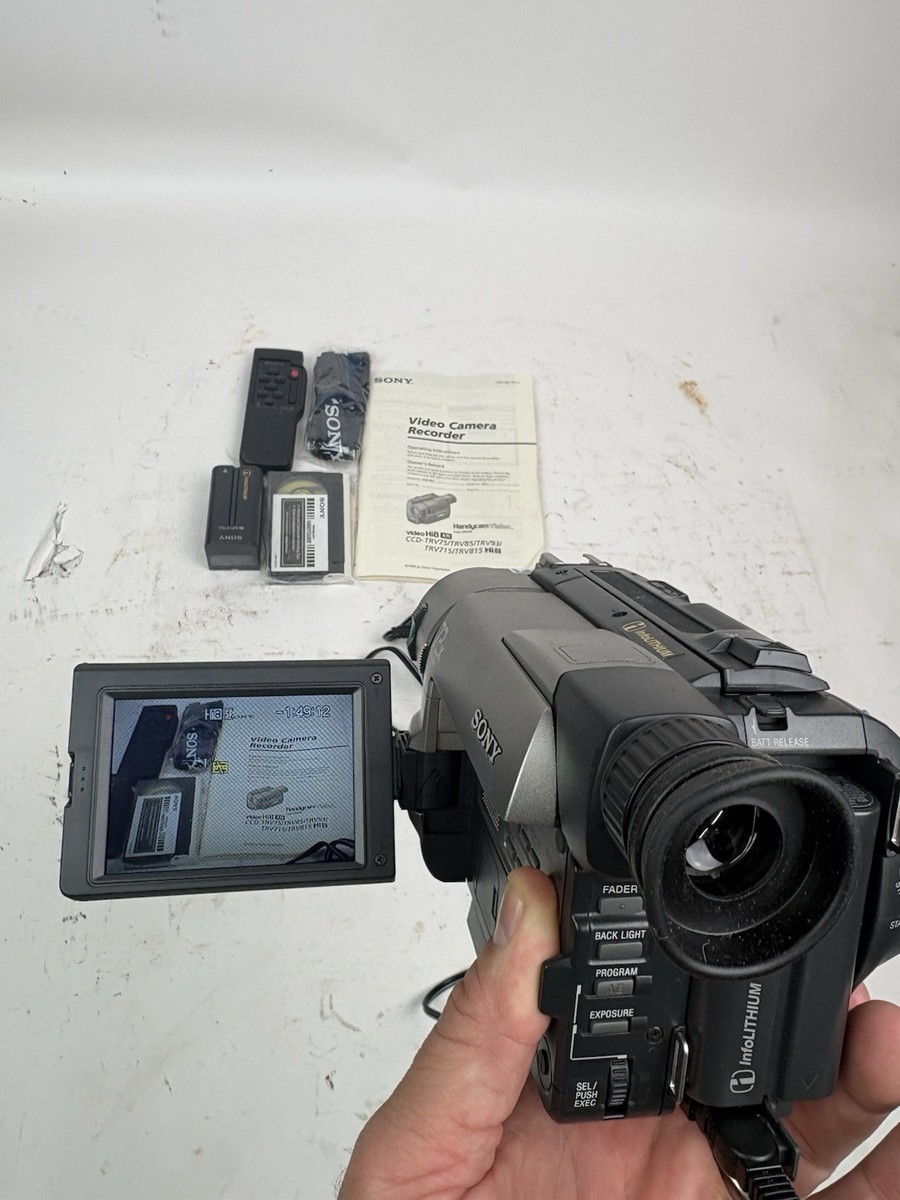 Sony Handycam CCD-TRV85 Mini DV Camcorder for sale online | eBay