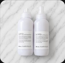 2 bottles Davines LOVE Smoothing Perfector 5.07 oz each One Has No Cap. READ
