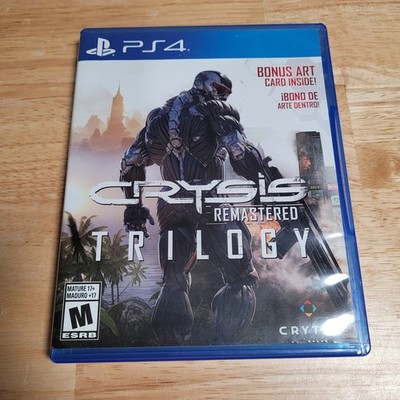 Crysis Remastered Trilogy PS4 Sony PlayStation 4 CIB w Manual   Tested
