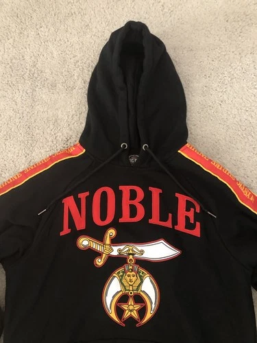 Noble Shrine Fraternity Pullover Hoodie Noble Shriner Masonic Hoodie Size Medium image 3