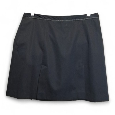 E P Pro Women's Black Pleated Front Skort  10