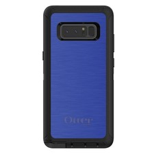 OtterBox Defender for Galaxy Note Choose Model Blue Stainless Steel Print