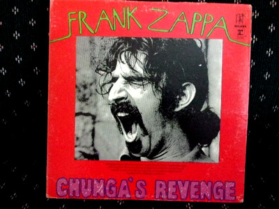Frank Zappa Chunga's Revenge vinyl LP 1970 Bizarre Records EX/VG+ Bizarre sleeve