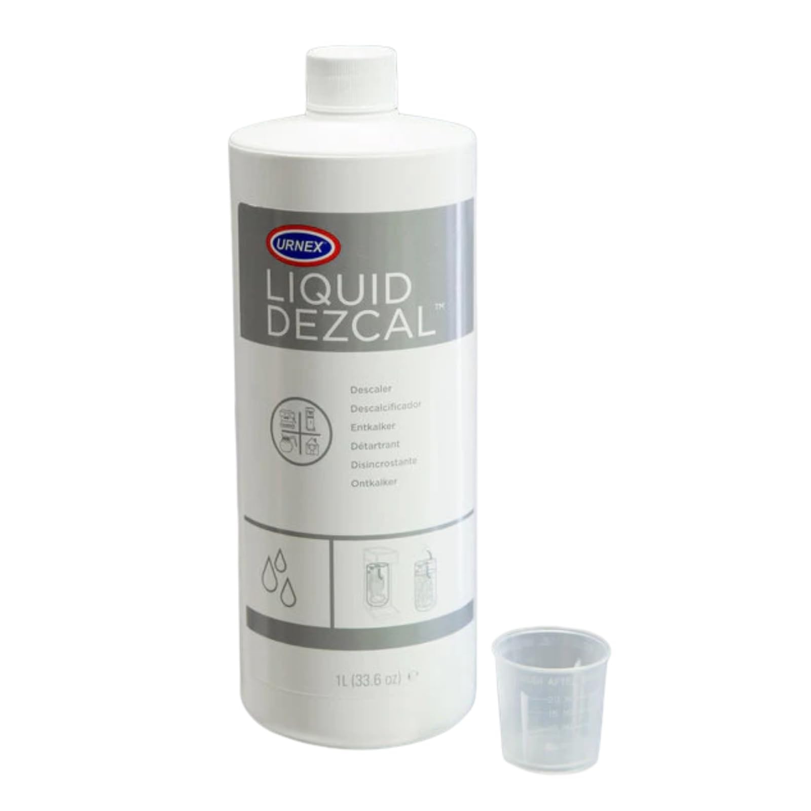Liquid Dezcal Activated Descaling Solution - 33.6 Ounce (8 Uses) - For Use Wi...