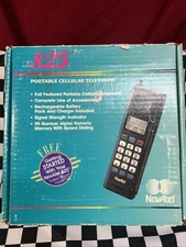 Vintage Novatel PTR-825 Cell Phone With Box No Video Tape, Phone Works