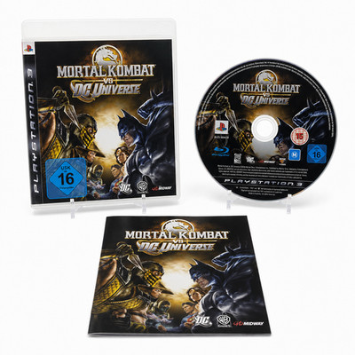 Mortal Kombat vs. DC Universe OVP + Anleitung Sony Playstation 3 PS3 TOP