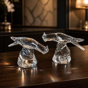 工芸品 baccarat bird honey 工芸品 baccarat bird honey