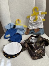 Build A Bear Lot of Clothing And Accessories Lot