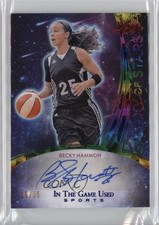 2024 Leaf ITG Used Sports Rainbow Foil Holo /35 Becky Hammon Auto HOF 1p4b