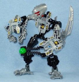 Lego 7157 THUNDER Hero Factory Villain Warrior - Complete with Manual + Weapons