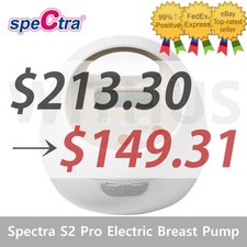  CLEARANCE Spectra S2 Pro Electric Breast Pump 15 Level Dual Shaft Adjustable