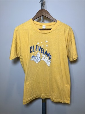 Vintage 70s Cleveland Zoo Grapic T-Shirt Sprucew Pine Medium 21.5x25
