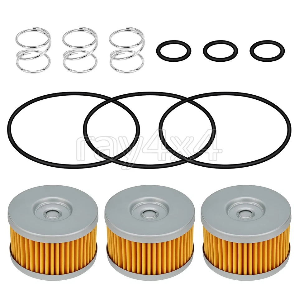 Juego de 3 filtros de aceite 16510-37450 para Suzuki DR650SE SP500 600 LS650 Savage Boulevard Foto 4 de 4