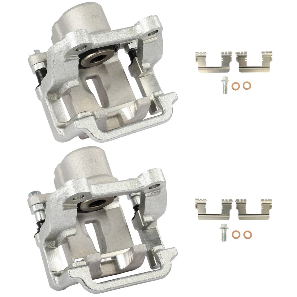 For 06-08 Dodge Magnum 05-10 Chrysler 300 2pcs Silver Rear Brake Calipers - Изображение 2 из 4