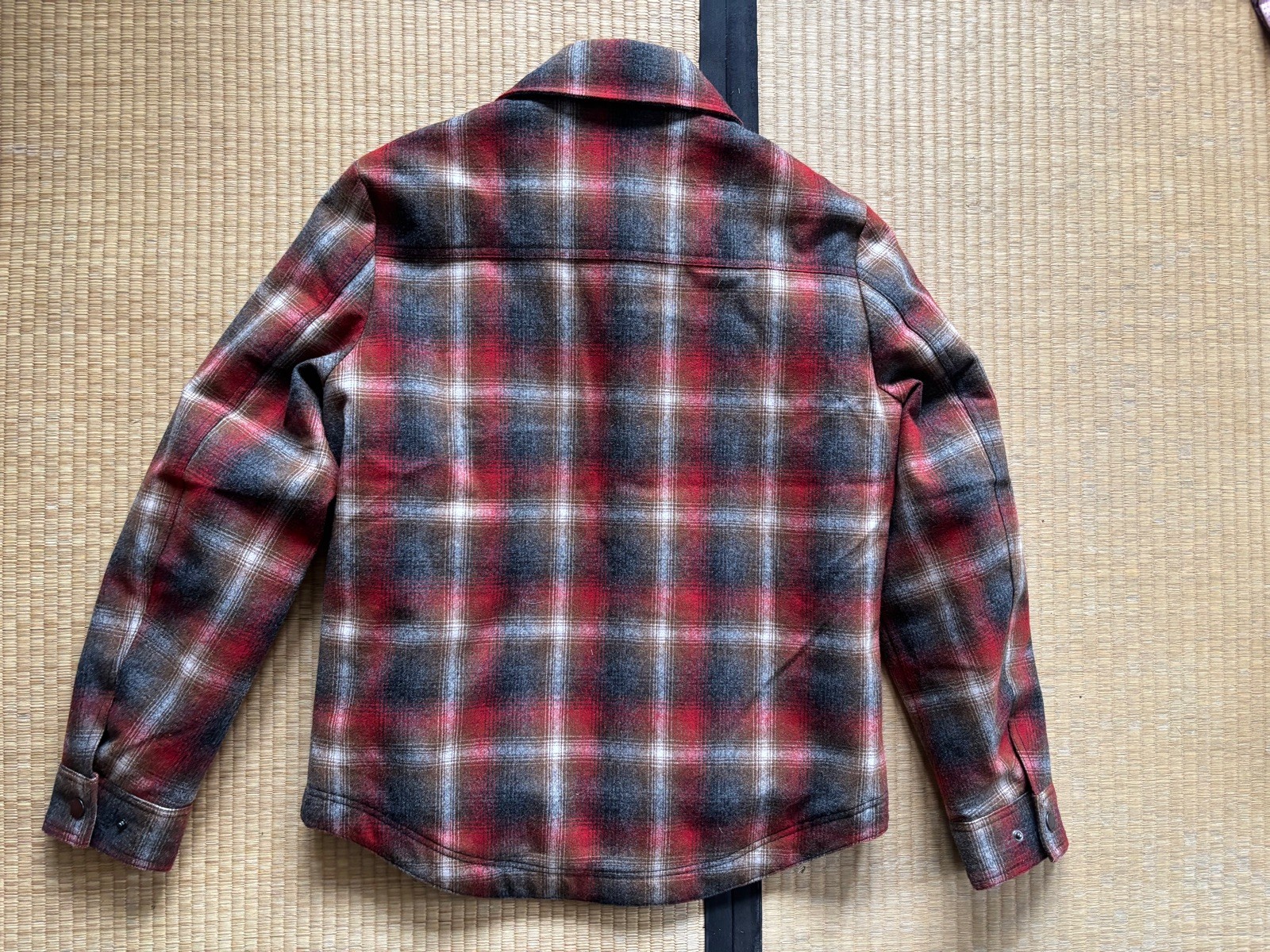 ￼ Pendleton Eugene Plaid Wool Blend Jacket Grey r… - image 3