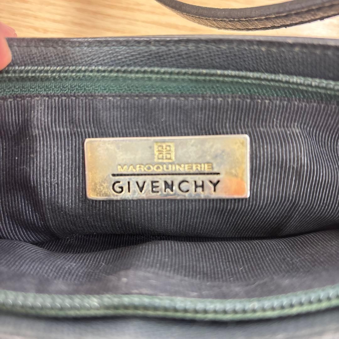 Givenchy Black Leather Handbag Women's Elegant Classic Authentic thumbnail 8