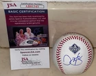 Dave Martinez Signed 2019 World Series Baseball Washington Nationals JSA 1