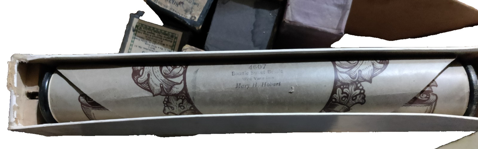 BONNIE SWEET BESSIE MARY H HOBART 4607 - Player Piano / Pianola Roll image 2