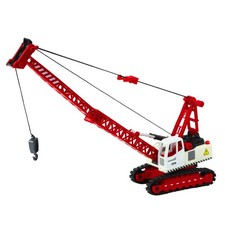 Crawler Crane Vehicle Machine Model Toy Diecast Sound Light 1:43 Scale