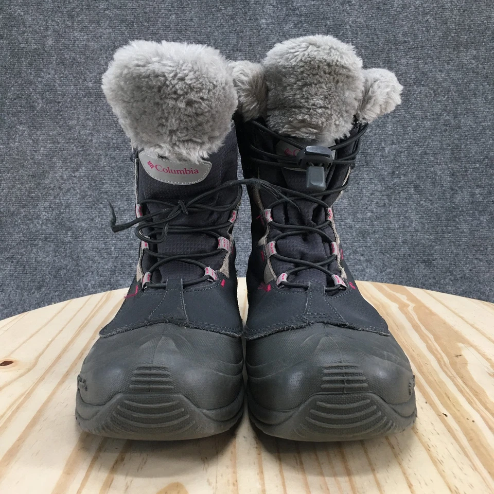 Columbia Botas Impermeables Juveniles 6 Bugaboot II Omni-Calor Gris Imitación Piel BY3200-028 Foto 4 de 4