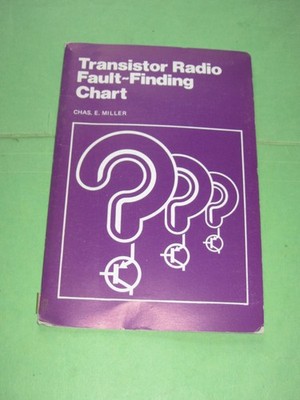 Transistor Radio Fault Finding Chart Chas Miller Babani BP70 Electronics Hobby