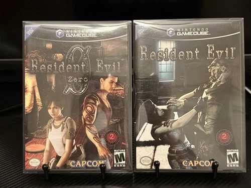 Resident Evil Game Cube Lot And Strategy Guide With Poster | READ DESCRIPTION