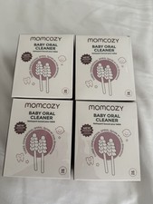 4 Baby Tongue Cleaner Gauze 40ct Disposable Oral Cleaning Sticks for Newborns