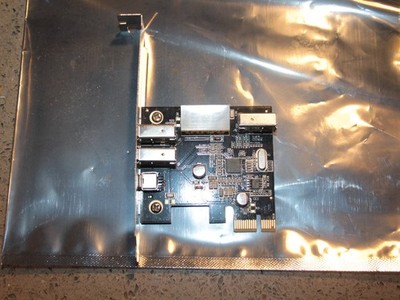 PCI-e 2 Port IEEE 1394A 400/400 Mini FireWire Card Adapter VIA VT4315N MOLEX
