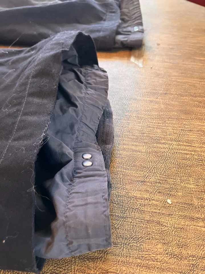 Patagonia H2NO Recco Todo Clima Pantalones Esquí Resistente al Agua Negro Para Hombre Grande Foto 3 de 4