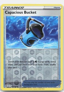 Capacious Bucket 156/192 Reverse Holo Rebel Clash