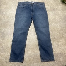 NWT Carhartt Rugged Flex Relaxed Denim Jeans Men's 42x32 Light Wash BD2804-M