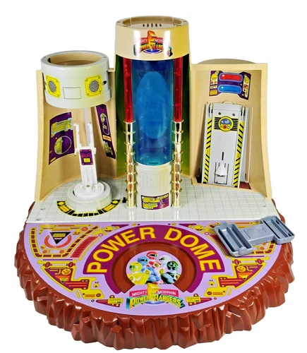 Vintage Power Rangers Power Dome Playset Incomplete Works