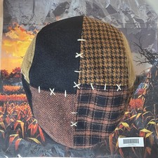 Boston Scally Co. Patchwork Scarecrow Cap M/L w/bag and pins *RARE*