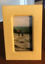 Vintage Mini Celluloid Free Standing Picture Frame