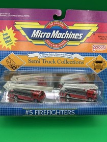 Lot Of 8 New Vintage 90s Galoob micro Machines Planes,Semi, Farm Tractor, Cars!!