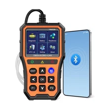 AMTIFO OBD2 Scanner Bluetooth Diagnostic Tool - iOS/Android Compati... Fast Ship