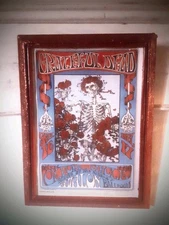 Framed Grateful Dead Poster