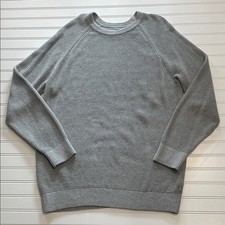 GAP WOMENS GRAY  KNITTED SWEATER DRESS SIZE LARGE