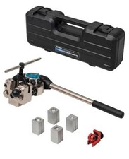 Professional Brake Line Flaring Tool Kit for 45 Degree - Single Bubble & Black