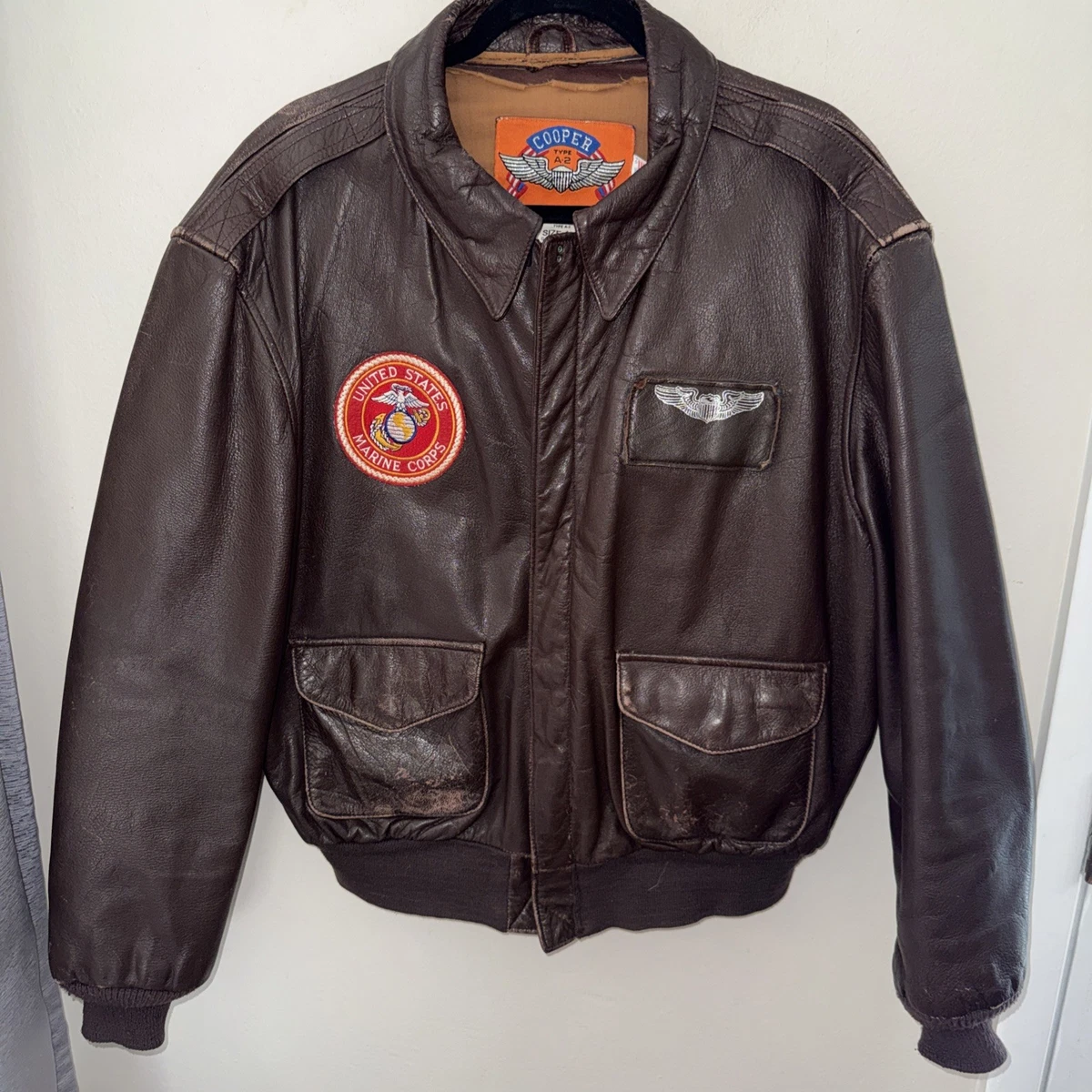 A2 Bomber Jacket In Vintage Outerwear Coats & Jackets For Men for